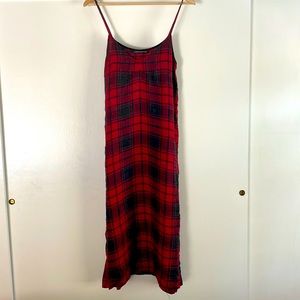 Zara Woman plaid dress
